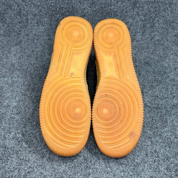 Nike SF Air Force 1 Mid Shoes Mens Size 10 Black Gum Retro Athletic Lace Sneaker - Picture 11 of 14